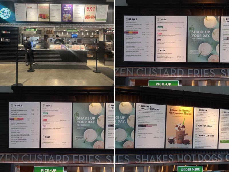 Shake Shack Woburn Menu