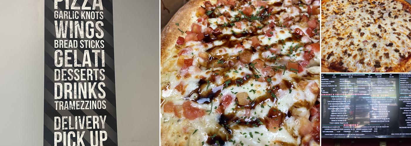 GMAC Pizza Wings & More Menu