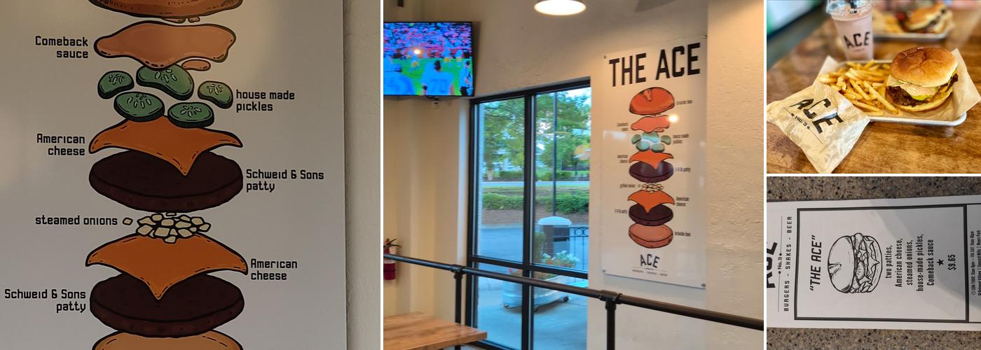 Ace No. 3 Concord Mills Menu