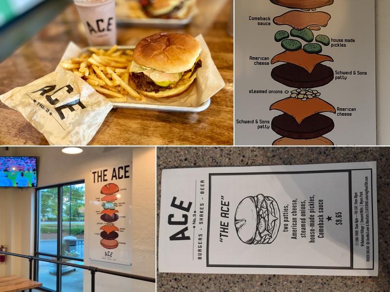 Ace No. 3 Concord Mills Menu