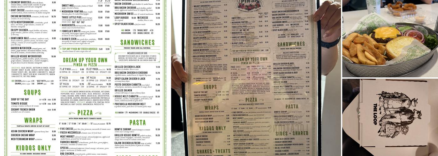 The Loop Restaurant Menu