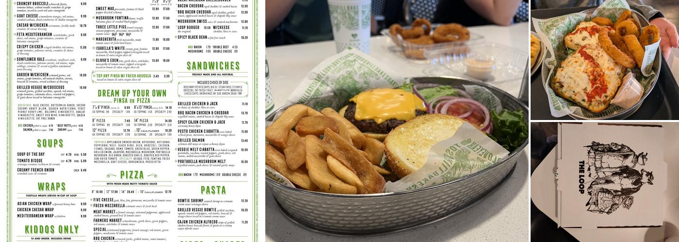 The Loop Restaurant Menu