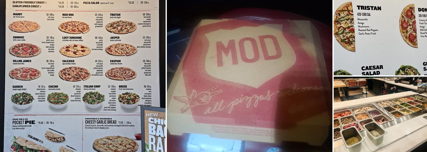 MOD Pizza Menu