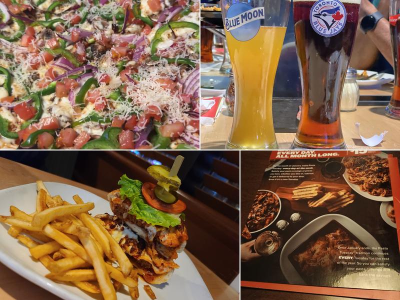 Boston Pizza Menu