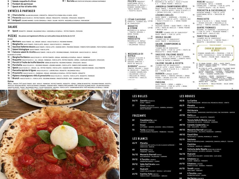 Pizzéria NO.900 - Fleury, Montréal Menu