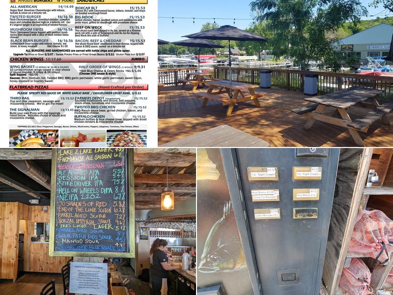 Twisted Rail Brewing Honeoye Menu