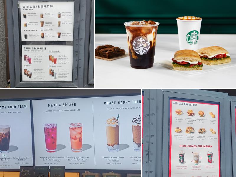 Starbucks Menu