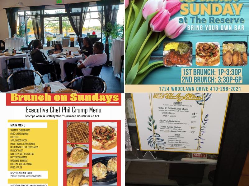 The Reserve Restaurant & Carryout Menu