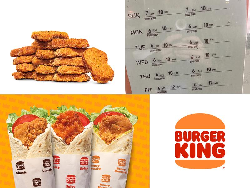 Burger King Menu