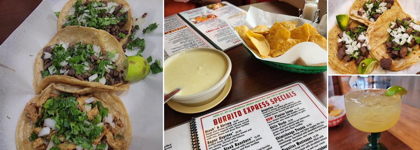 Burrito Express Menu