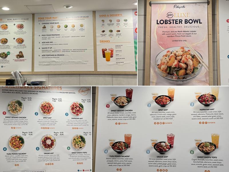 Pokeworks Menu