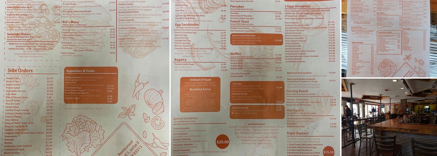 Valley Pub & Restaurant Menu