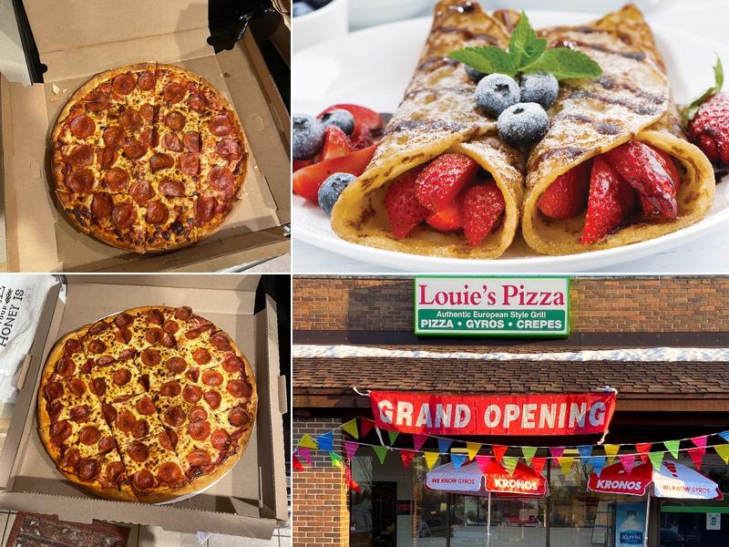 Louie's Pizza : Pizza, Gyros, Crepes