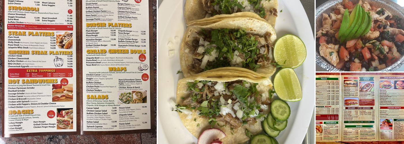 Mexipizza Menu