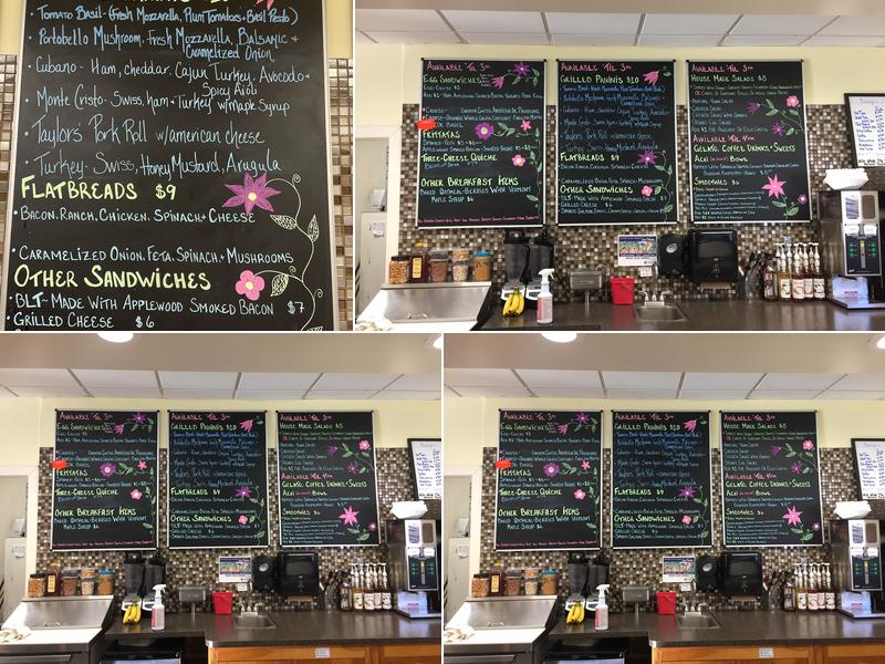 Cricket Corner Café Menu