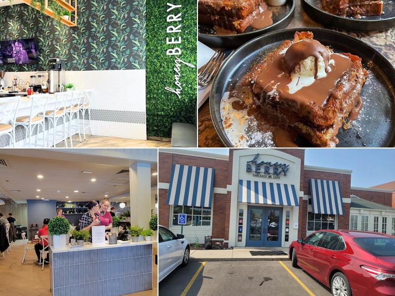 Honey Berry Pancakes and Cafe