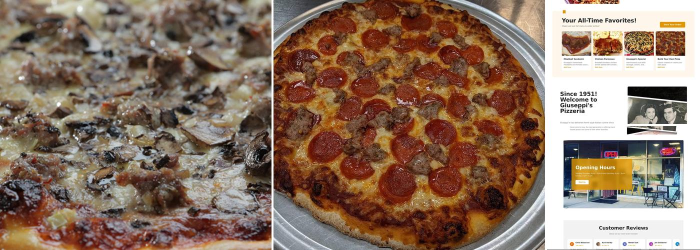 Giuseppi's Pizzeria Menu