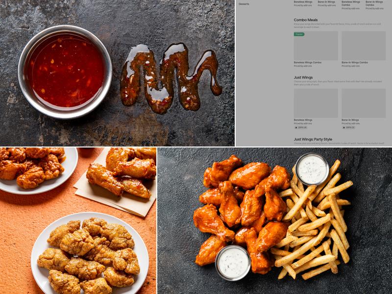 It's Just Wings Menu