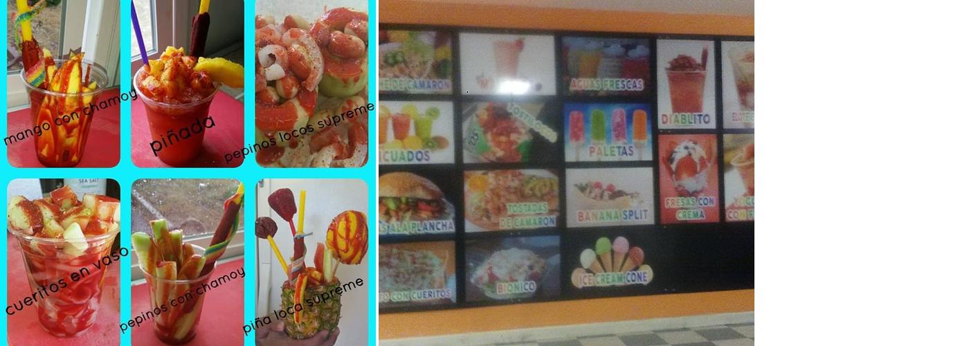 Mama lupitas Sweet Treats Menu