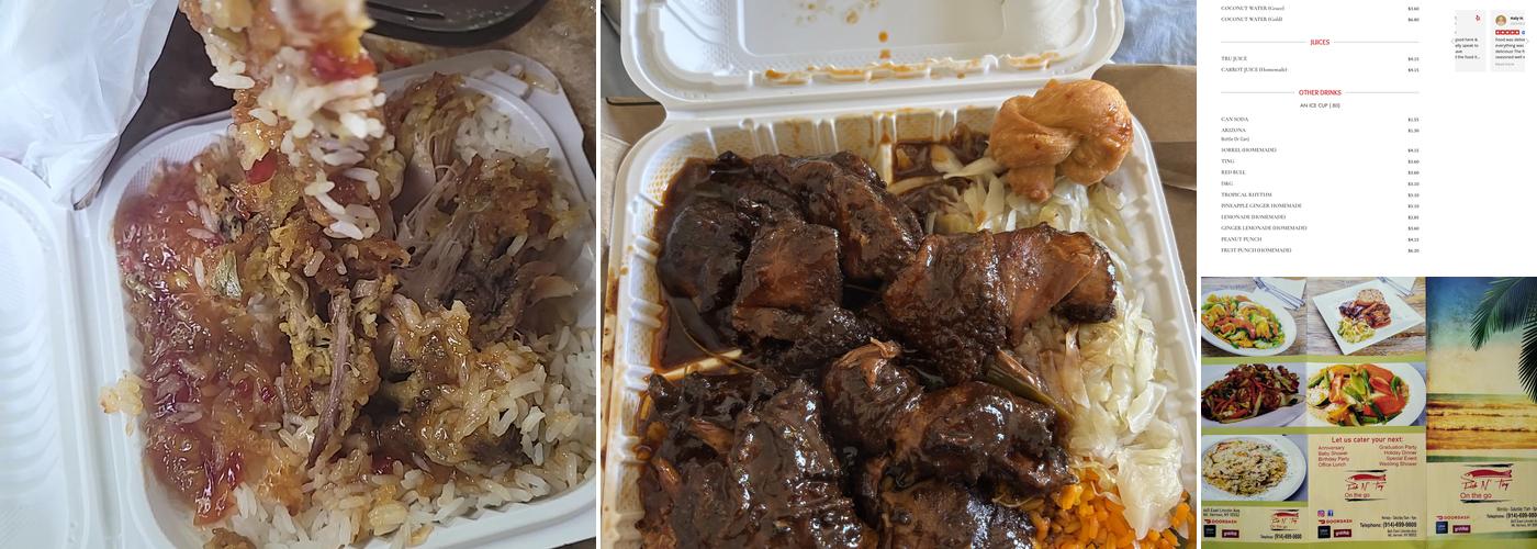 Fish N' Ting On The Go Menu