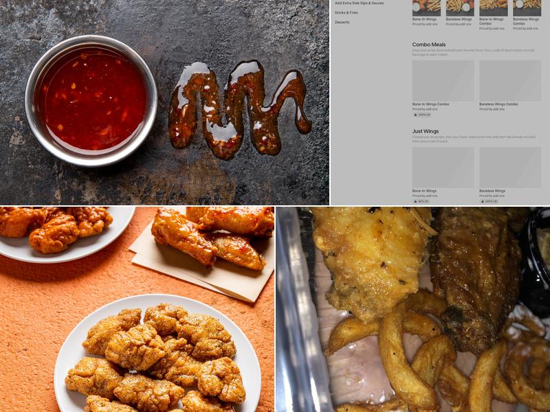 It's Just Wings Menu