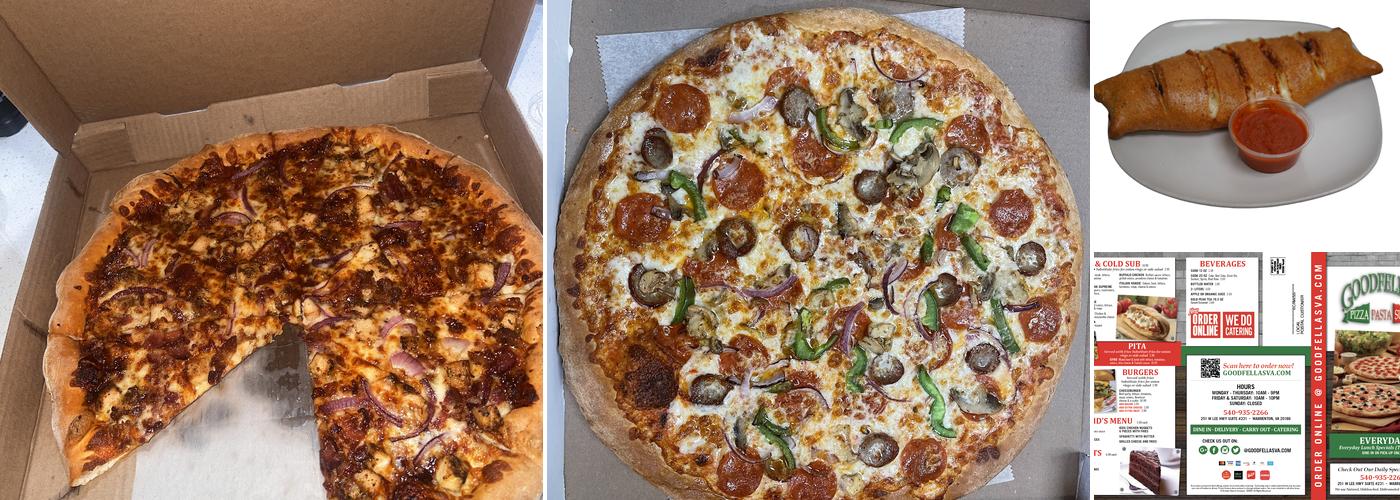 Goodfellas Pizza Menu