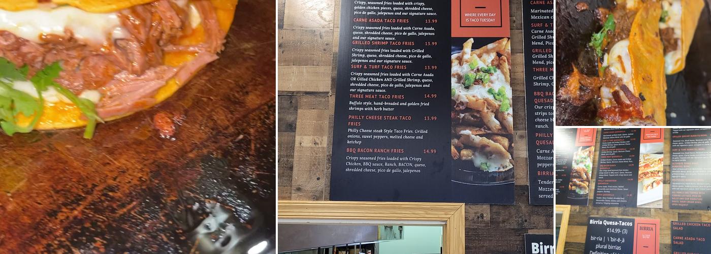 L.A. Taco Bistro Menu