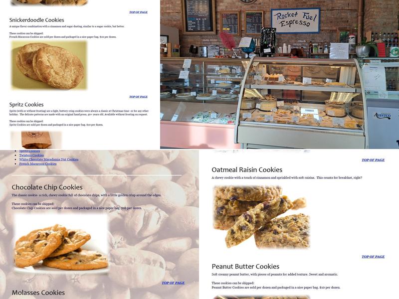 Delightful Desserts and More Menu