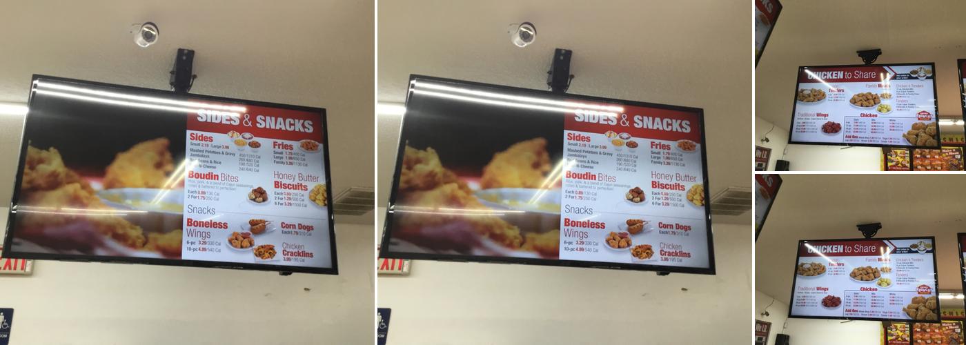 Krispy Krunchy Chicken Menu