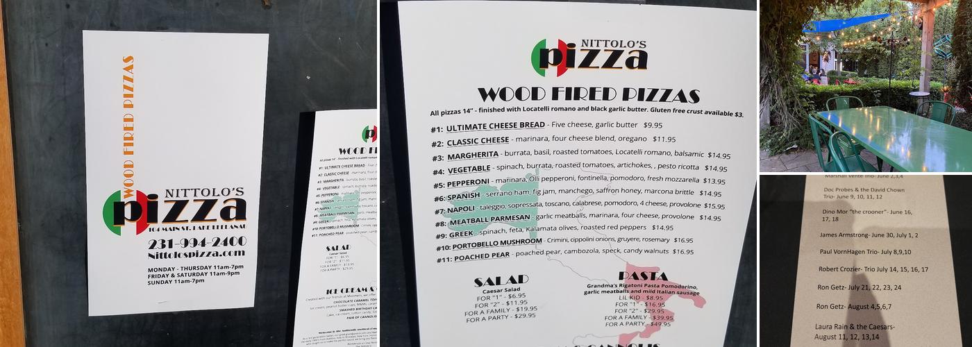 Nittolo's Seafood & Pizza Menu