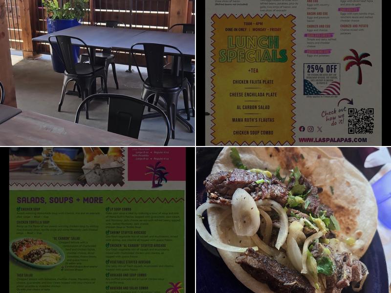 Las Palapas - 1604 & 281 Menu