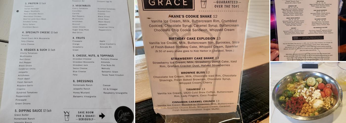 Grace Menu