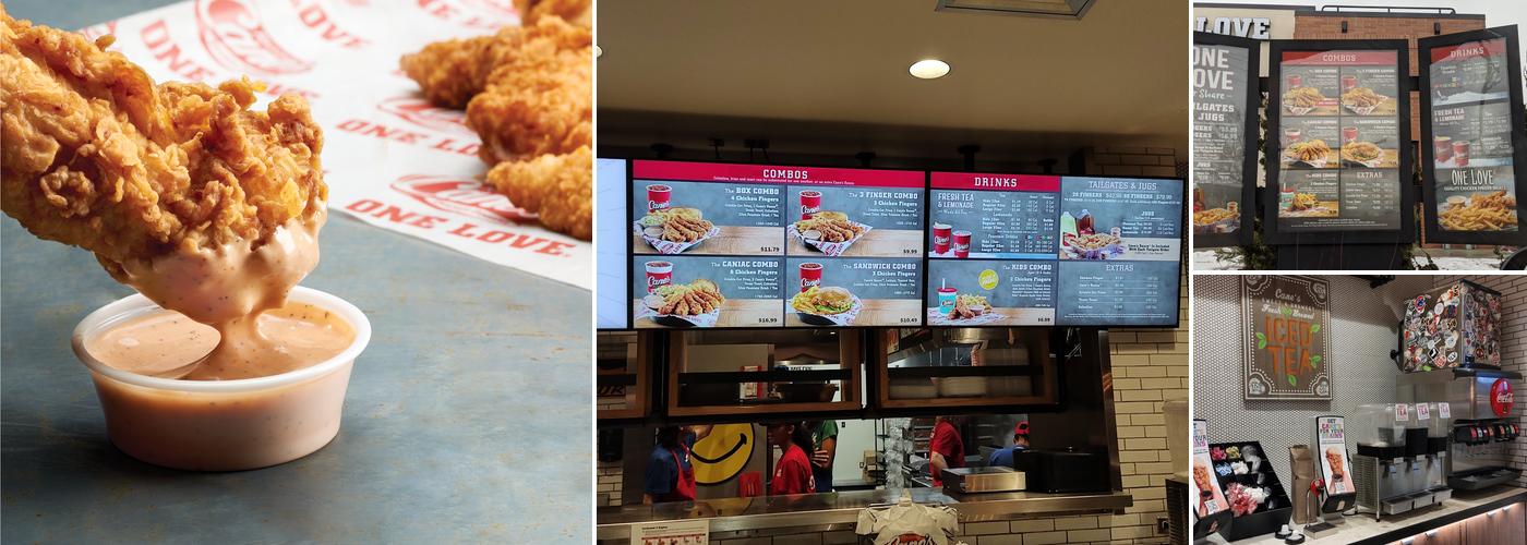 Raising Cane's Chicken Fingers Menu