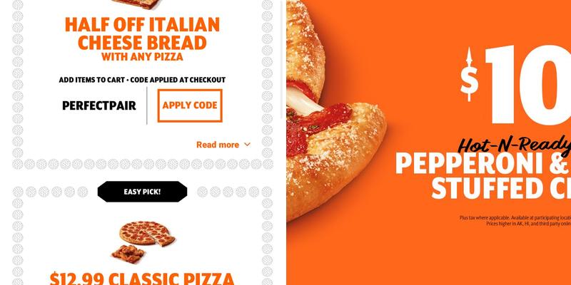 Little Caesars Pizza Menu