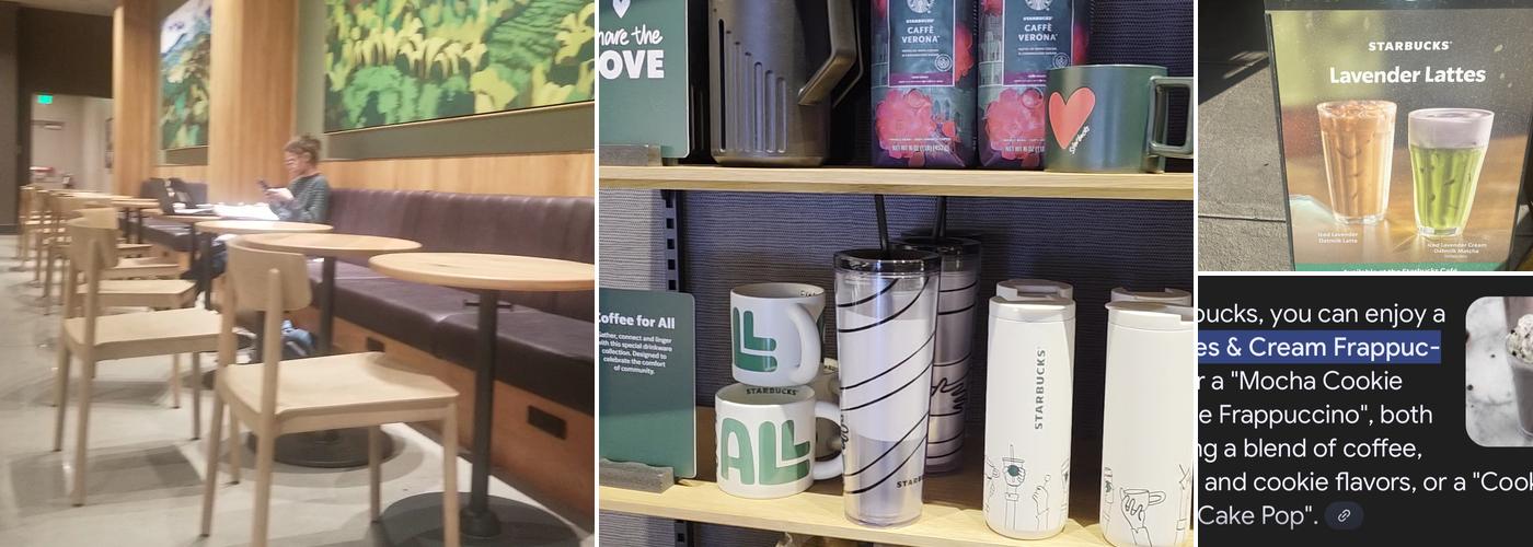 Starbucks Menu
