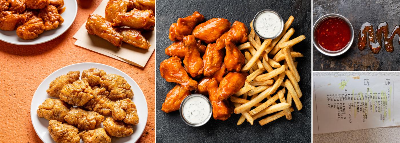 It's Just Wings Menu