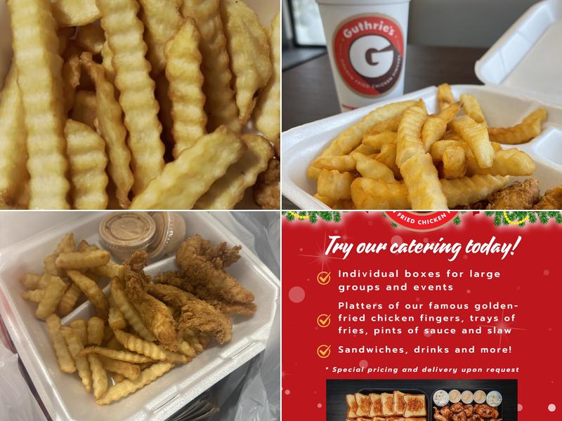 Guthrie’s Menu