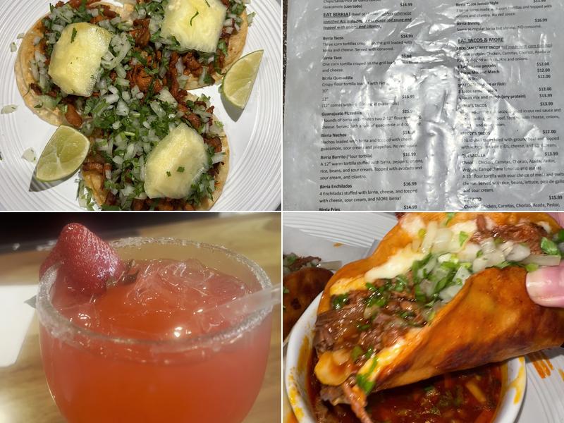 Martha's Fusion Kitchen Menu