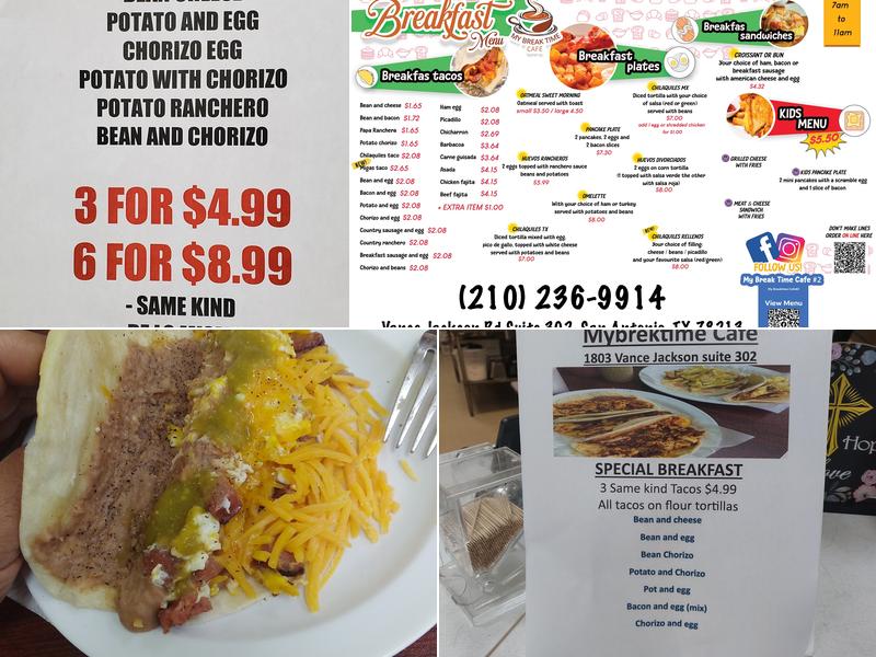 My Breaktime Cafe #2 Menu