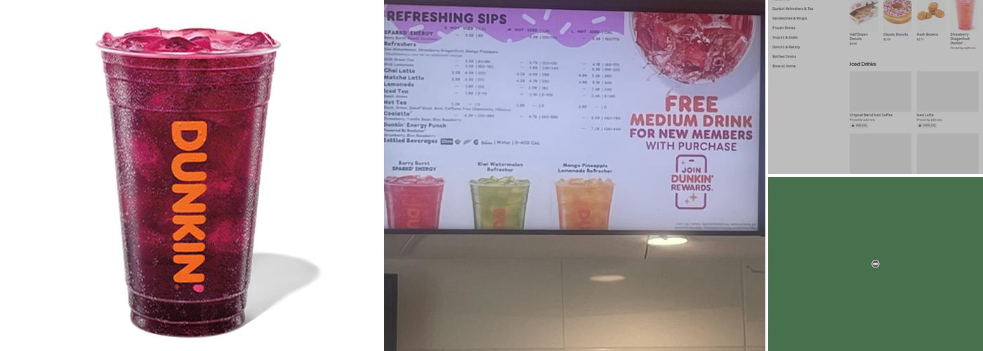 Dunkin' Menu