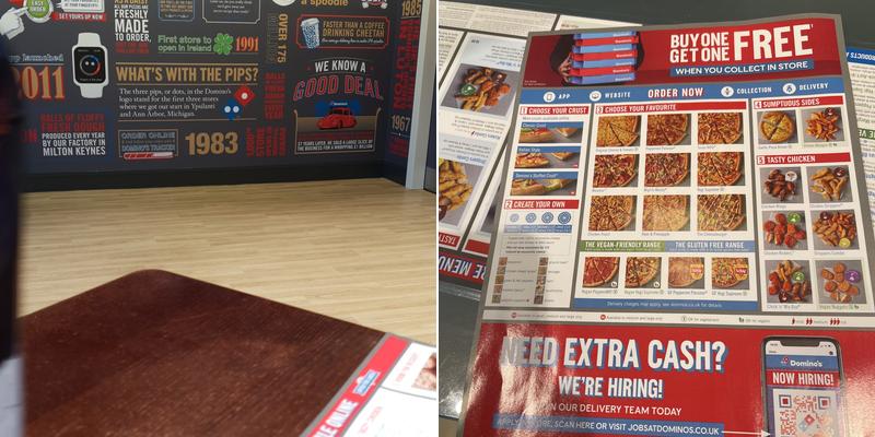 Domino's Pizza - Carterton Menu