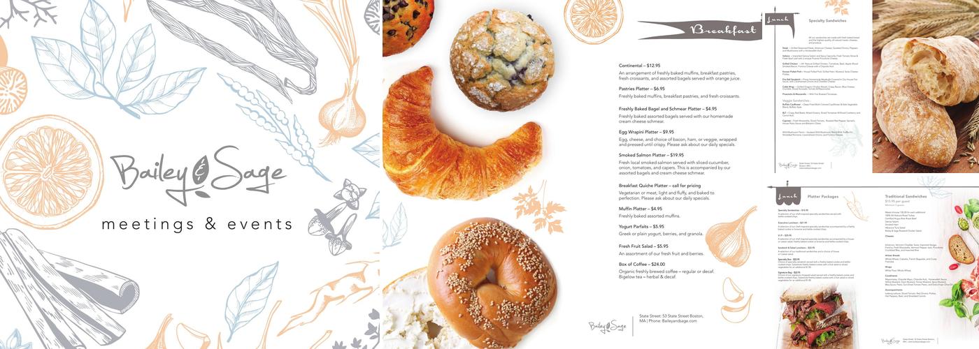 Bailey & Sage Menu