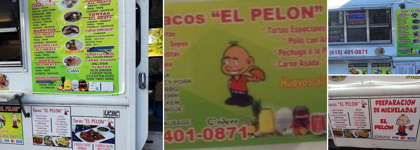 Tacos el pelón Menu