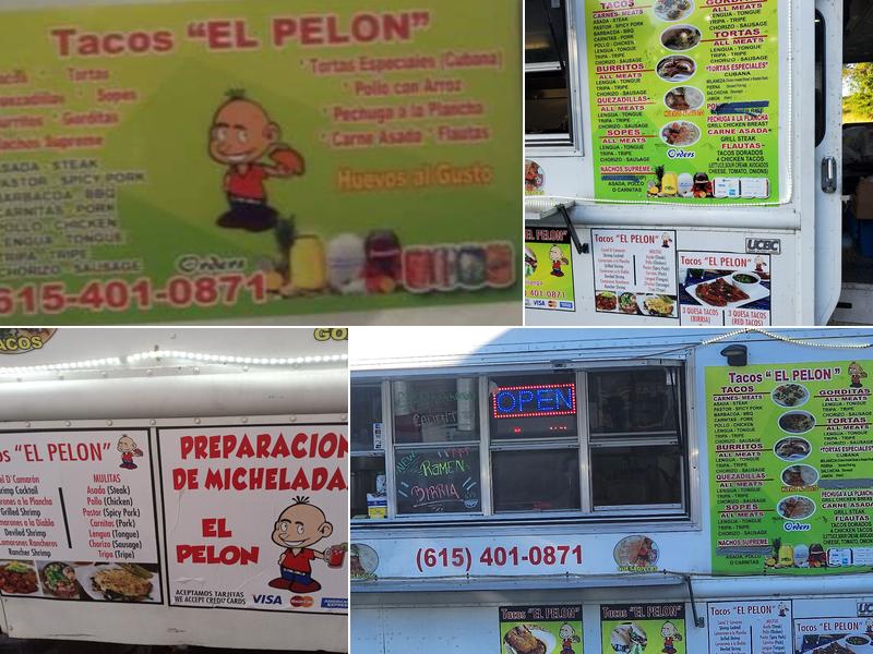 Tacos el pelón Menu