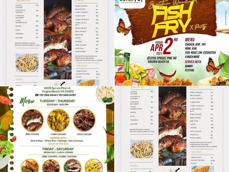 Lil dutch pot Menu