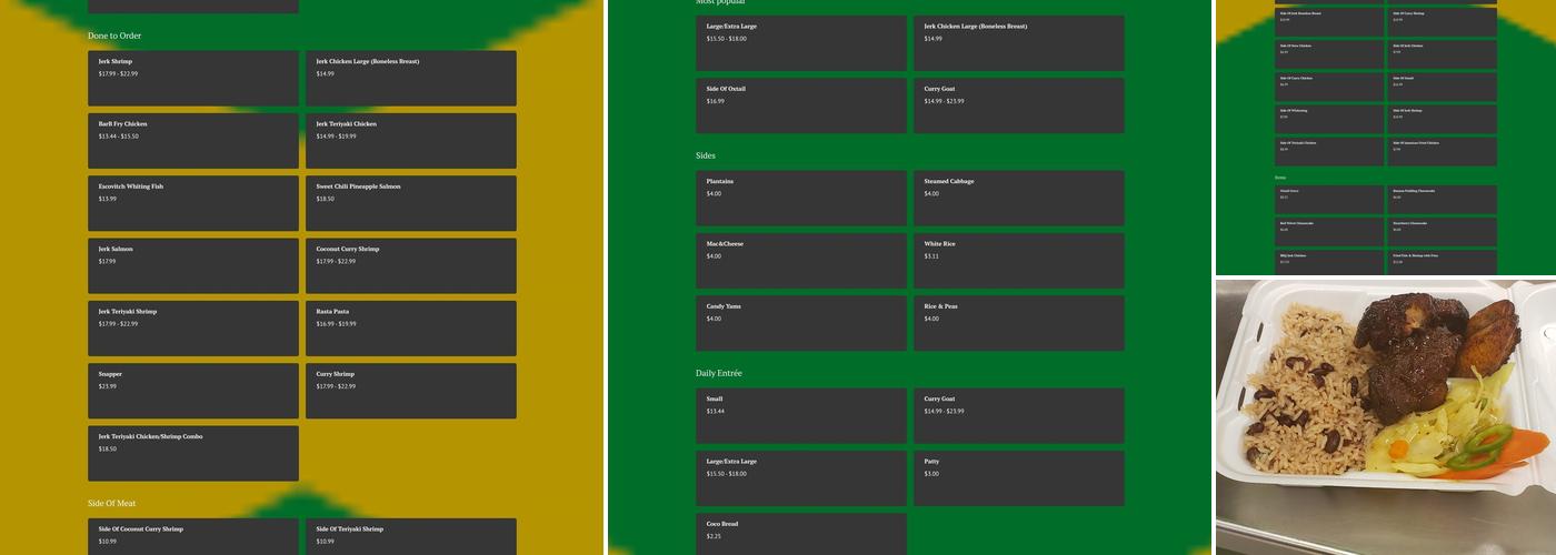 Jamminz Menu