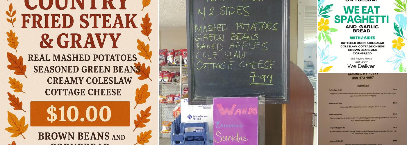 Hometown Diner and Deli Menu