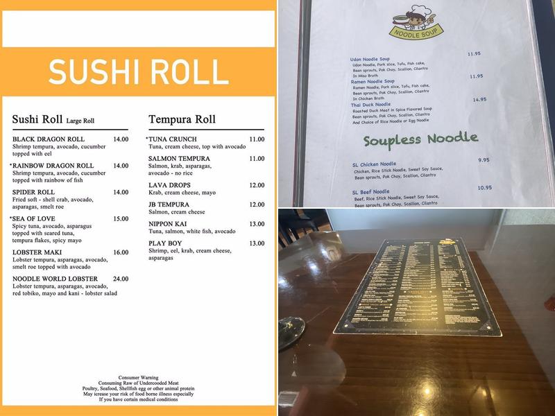 Passion Of Sushi Menu