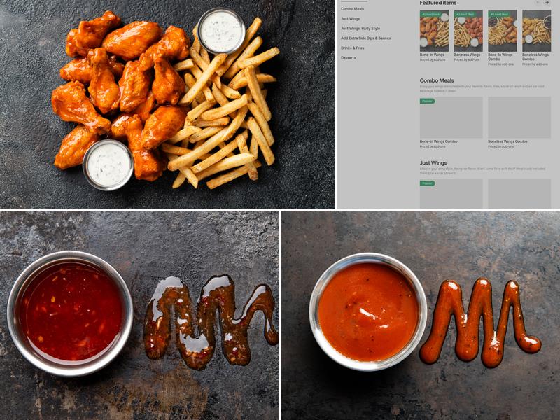 It's Just Wings Menu