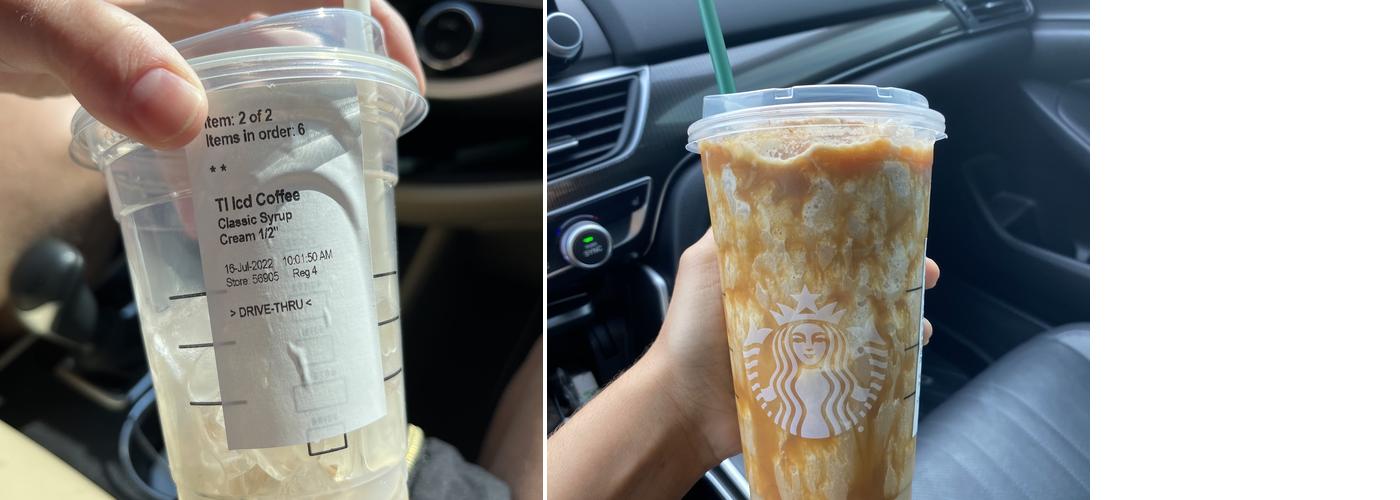 Starbucks Menu
